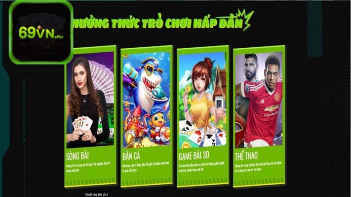 Kho game khủng 69VN chơi cả ngày không hết